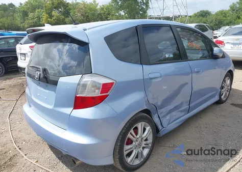 2009 Honda Fit Sport из США, поврежденный, VIN JHMGE88649S042484